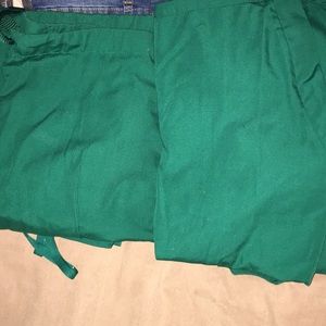 Forest Green scrubs size XS-Medium